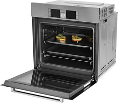 Духовой шкаф Bosch HBG 38U750 , электрический, шириной 59.5 см, нержавеющая сталь, EcoClean очистка в Санкт-Петербурге