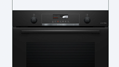 Духовой шкаф Bosch HBG4795B1S , электрический, шириной 59.4 см, черный, пиролитическая очистка в Санкт-Петербурге