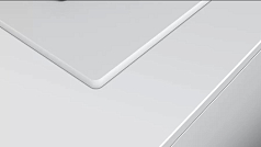 Газовая варочная панель Bosch PNH6B2O90R на 4 конфорки, шириной 59 см, белый в Санкт-Петербурге