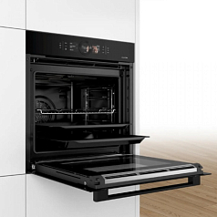 Духовой шкаф Bosch HBG 876EC7S , электрический, шириной 59.4 см, черный, пиролитическая очистка в Санкт-Петербурге