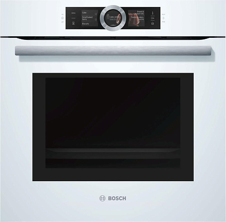 Духовой шкаф с микроволнами и паром Bosch HNG6764W6 preview 1