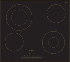 Электрическая варочная панель Bosch PKG611FP1R на 4 конфорки, шириной 59.2 см, черный в Санкт-Петербурге
