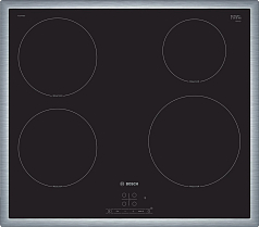 Индукционная варочная панель Bosch PUE64RBB5E на 4 конфорки, шириной 58.3 см, черный в Санкт-Петербурге