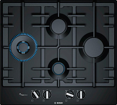 Газовая варочная панель Bosch PCI6A6B90R на 4 конфорки, шириной 58.2 см, черный в Санкт-Петербурге