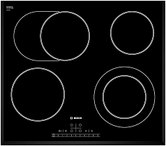 Электрическая варочная панель Bosch PKN 651F17 на 4 конфорки, шириной 59.2 см, черный в Санкт-Петербурге