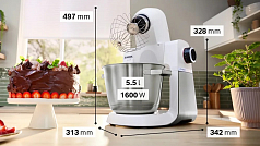 Кухонный комбайн Bosch MUMS6EW00 в Санкт-Петербурге Кухонный комбайн Bosch MUMS6EW00 в Санкт-Петербурге