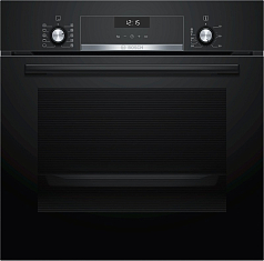Духовой шкаф Bosch HBJ517YB0R , электрический, шириной 59.4 см, черный, традиционная очистка в Санкт-Петербурге