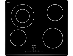 Электрическая варочная панель Bosch PKF651F17E на 4 конфорки, шириной 59.2 см, черный в Санкт-Петербурге