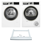 Комплект Bosch Serie 4 (WGA24400ME, WQG1420AME, WTZ20410)
