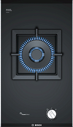 Газовая варочная панель Bosch PSA3A6B20 на 1 конфорки, шириной 30.6 см, черный в Санкт-Петербурге