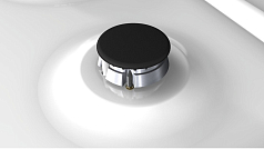 Газовая варочная панель Bosch PCP 612B90 E на 4 конфорки, шириной 58.2 см, белый в Санкт-Петербурге