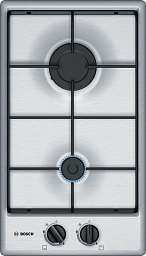 Варио-прибор ДОМИНО Bosch PGB3B5B80 на 2 конфорки, шириной 28.8 см, нержавеющая сталь в Санкт-Петербурге