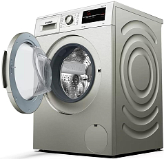 Стиральная машина Bosch WAJ2018SGC 1000 об/мин, серебристый / нержавеющая сталь, инверторный EcoSilenceDrive двигатель в Санкт-Петербурге Стиральная машина Bosch WAJ2018SGC 1000 об/мин, серебристый / нержавеющая сталь, инверторный EcoSilenceDrive двигатель в Санкт-Петербурге