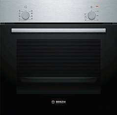 Духовой шкаф Bosch HBF010BR3S , электрический, шириной 59.4 см, нержавеющая сталь, традиционная очистка в Санкт-Петербурге