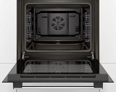 Духовой шкаф Bosch HBF010BR1R , электрический, шириной 59.4 см, нержавеющая сталь, традиционная очистка в Санкт-Петербурге