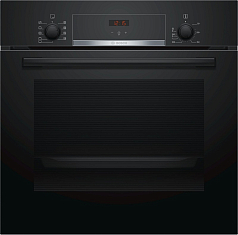 Духовой шкаф Bosch HBF514BB0R , электрический, шириной 59.4 см, черный, традиционная очистка в Санкт-Петербурге