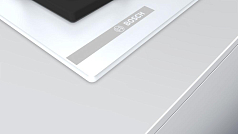 Газовая варочная панель Bosch PNP6B2O93R на 4 конфорки, шириной 59 см, белый в Санкт-Петербурге