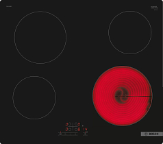 Электрическая варочная панель Bosch PKE611BB2E на 4 конфорки, шириной 59.2 см, черный в Санкт-Петербурге