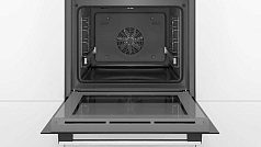 Духовой шкаф Bosch HRG5580S6R , электрический, шириной 59.4 см, нержавеющая сталь, EcoClean очистка в Санкт-Петербурге