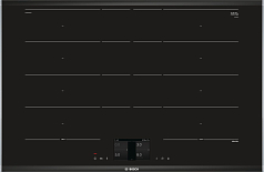Индукционная варочная панель Bosch PXY875KW1E на 4 конфорки, шириной 81.6 см, черный в Санкт-Петербурге