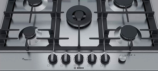 Газовая варочная панель Bosch PCQ7A5M90R preview 2