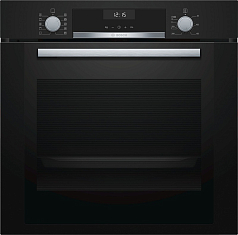 Духовой шкаф Bosch HBG317BB0R , электрический, шириной 59.4 см, черный, традиционная очистка в Санкт-Петербурге