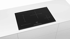 Индукционная варочная панель Bosch PVS 851 FB5E на 4 конфорки, шириной 80.2 см, черный в Санкт-Петербурге