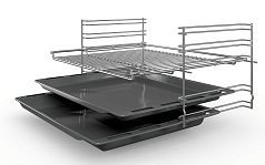 Духовой шкаф Bosch HBF114BB0R , электрический, шириной 59.4 см, черный, традиционная очистка в Санкт-Петербурге