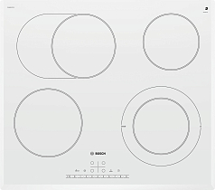 Электрическая варочная панель Bosch PKN652FP1E на 4 конфорки, шириной 59.2 см, белый в Санкт-Петербурге