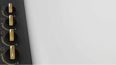 Газовая варочная панель Bosch PBP6B3B60 на 4 конфорки, шириной 58 см, черный в Санкт-Петербурге