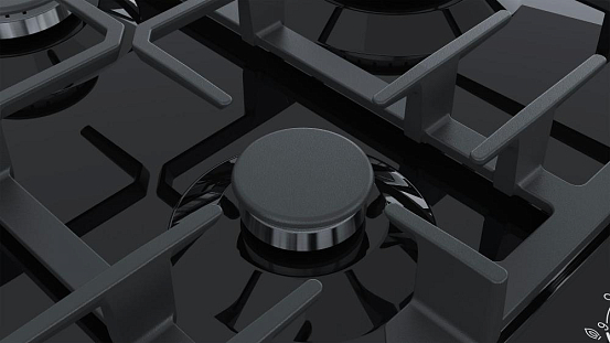 Газовая варочная панель Bosch PCI6A6B90R preview 6