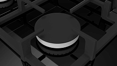 Газовая варочная панель Bosch PNP6B6B92R на 4 конфорки, шириной 59 см, черный в Санкт-Петербурге