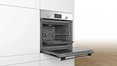 Духовой шкаф Bosch HBF134YS1 , электрический, шириной 59.4 см, нержавеющая сталь, EcoClean очистка в Санкт-Петербурге