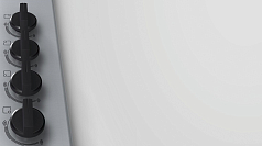 Газовая варочная панель Bosch PBH6B5B60 на 4 конфорки, шириной 58 см, нержавеющая сталь в Санкт-Петербурге