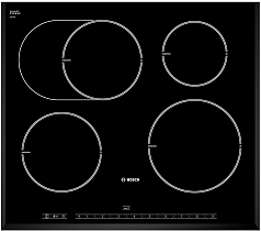 Индукционная варочная панель Bosch PIB651N17E на 4 конфорки, шириной 59.2 см, черный в Санкт-Петербурге