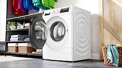Стирально-сушильная машина Bosch WDU8H543EU 1400 об/мин, белый, конденсационная сушка, инверторный EcoSilenceDrive двигатель в Санкт-Петербурге Стирально-сушильная машина Bosch WDU8H543EU 1400 об/мин, белый, конденсационная сушка, инверторный EcoSilenceDrive двигатель в Санкт-Петербурге