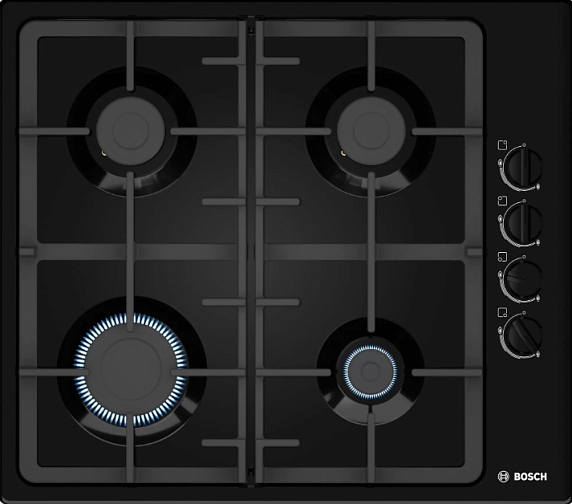 Газовая варочная панель Bosch PBP6C6B93R preview 1