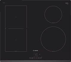 Индукционная варочная панель Bosch PWP63RBB6E на 4 конфорки, шириной 59.2 см, черный в Санкт-Петербурге
