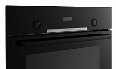 Духовой шкаф Bosch HBF514BB0R , электрический, шириной 59.4 см, черный, традиционная очистка в Санкт-Петербурге