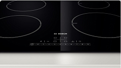 Индукционная варочная панель Bosch PIE 651F17E на 4 конфорки, шириной 59.2 см, черный в Санкт-Петербурге