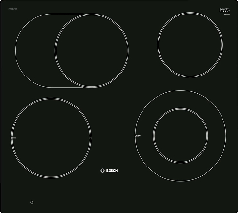Электрическая варочная панель Bosch PKN601DV1M preview 2
