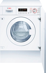 Встраиваемая стирально-сушильная машина Bosch WKD28543EU 1400 об/мин, белый, конденсационная сушка, универсальный двигатель в Санкт-Петербурге Встраиваемая стирально-сушильная машина Bosch WKD28543EU 1400 об/мин, белый, конденсационная сушка, универсальный двигатель в Санкт-Петербурге