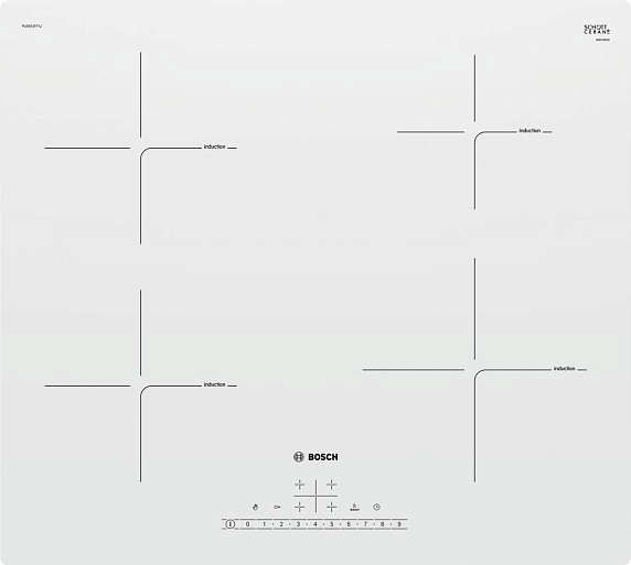 Индукционная варочная панель Bosch PUE612FF1J preview 1