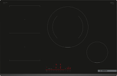 Индукционная варочная панель Bosch PVS831HB1E на 4 конфорки, шириной 80.2 см, черный в Санкт-Петербурге