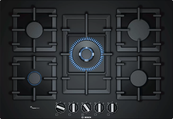 Газовая варочная панель Bosch PPQ7A6B90R preview 1