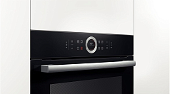 Духовой шкаф Bosch HBG672BB1F , электрический, шириной 59.4 см, черный, пиролитическая очистка в Санкт-Петербурге