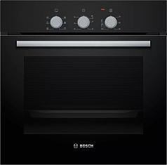 Духовой шкаф Bosch HBF011BA0Q , электрический, шириной 59.4 см, черный, традиционная очистка в Санкт-Петербурге
