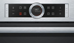 Компактный духовой шкаф Bosch CMG633BS1 , электрический, шириной 59.4 см, нержавеющая сталь, традиционная очистка в Санкт-Петербурге