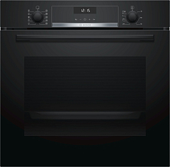 Духовой шкаф Bosch HBG517BB0R , электрический, шириной 59.4 см, черный, традиционная очистка в Санкт-Петербурге