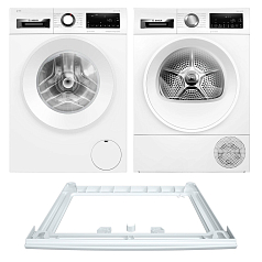 Комплект Bosch Serie 6 (WGG244FLSN, WQG245AMSN, WTZ27410) в Санкт-Петербурге